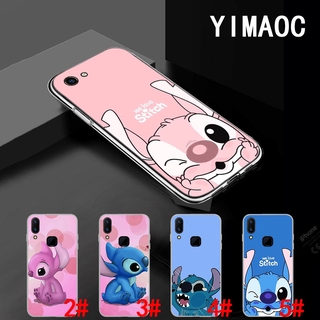 เคสโทรศัพท์มือถือแบบนิ่ม TPU ใส ลายการ์ตูนสติตช์ CP 240A สําหรับ Vivo Y17 Y53 Y55 Y69 Y71 Y81 Y93 Y91C V5 Lite Y66 Y67