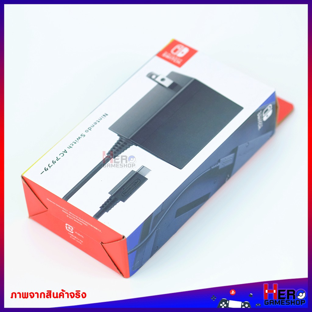 ที่ชาร์จ  พร้อมส่งในไทย  สายชาร์จ Nintendo Switch/ OLED /Switch2  Ac Adaptor หัวชาร์จ Nintendo ราคา ถูกที่สุด ดีลบีเคเค แกลเลอรีภาพที่ 2