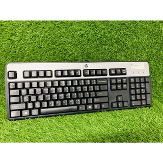 คีย์บอร์ด HP KU-0316 USB Keyboard - สาย USB ไทย-อังกฤษ มือสองมีประกันสินค้า มีจำนวนจำกัด (ราคานี้ไม่รวมเม้าส์)