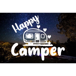 สติ๊กเกอร์ แคมป์   สติ๊กเกอร์ติดมือถือ ติดรถ ติดเเก้ว campsite