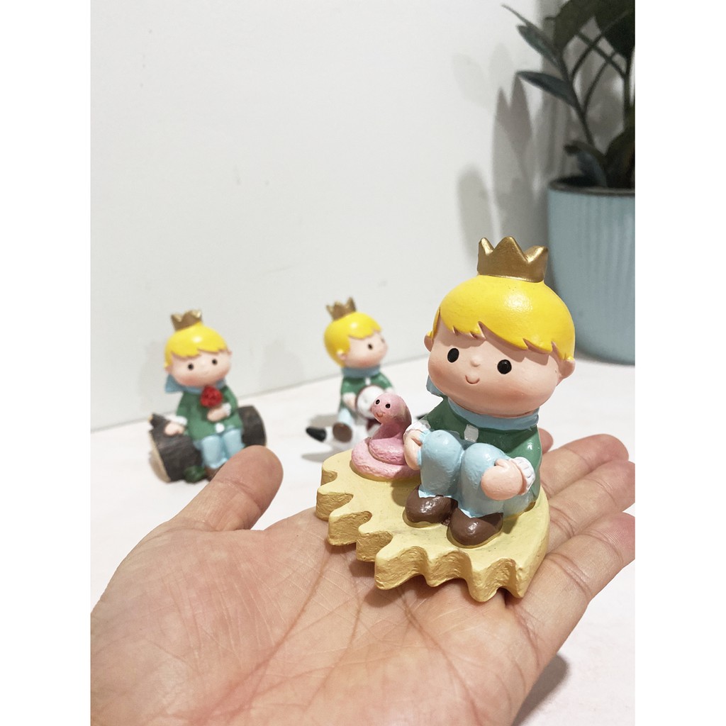 โมเดล ตุ๊กตาเจ้าชายน้อย le petit prince เซ็ต 3 ตัว