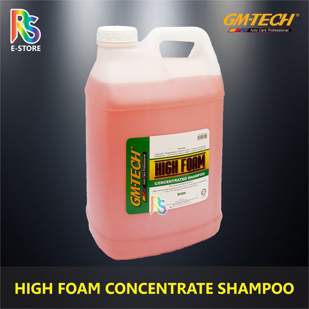 GM TECH High Foam Concentrate Shampoo / Snow Wash Shampoo (ทางเลือกที่ดีที่สุด)