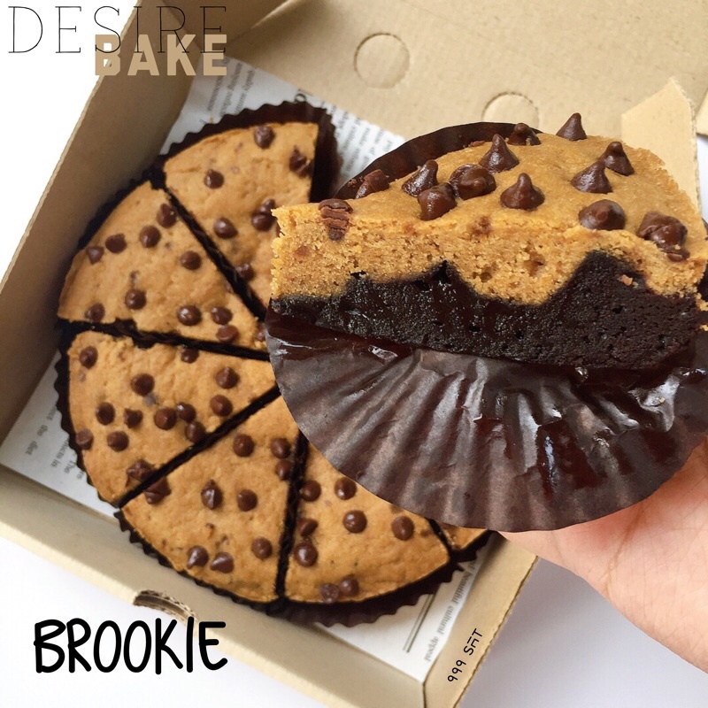 BROOKIE บรู๊คกี้ บราวนี่ + ซอฟต์คุกกี้ ขนาด 1 ปอนด์