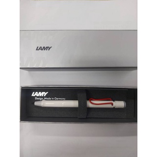 ดินสอกดพร้อมส่ง Lamy Pencil White Red Clip Limited edition ใหม่ ของแท้100%