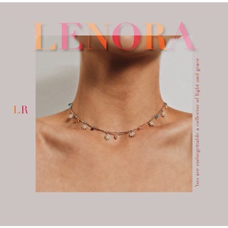 Lenora vanilla series no.5 สร้อยดอกไม้ โช้คเกอร์ดอกไม้