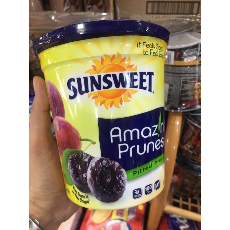 Sunsweet prunes ลูกพรุนไร้เมล็ด หวานธรรมชาติ ไม่อ้วน 454กรัม