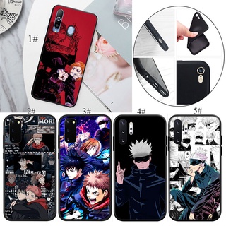 เคสซิลิโคนนิ่ม ลายอนิเมะ Jujutsu Kaisen สําหรับ Samsung Galaxy M02 A02 A03S A6 A7 A8 A9 A10 A10S Plus UU49