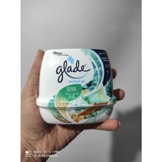 เจลปรับอากาศ GLADE เซ็นเต็ดโอเชี่ยนเอส 180 กรัม GEL CARE GLADE SCENTED