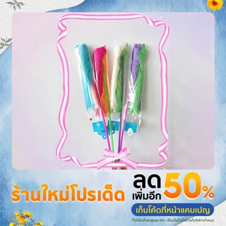 ไม้ตกแมว,ไม้ล่อแมว,ของเล่นแมว คละสี