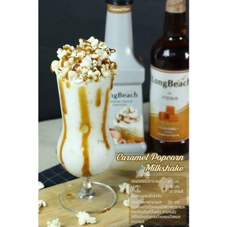 ลองบีชไซรัปคลาสสิค คาราเมล ขนาด 740 มล.LongBeach Classic Caramel Syrup size 740 ml.
