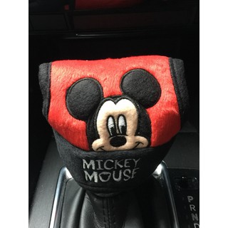 ลิขสิทธิ์แท้ มิกกี้เม้าส์ ที่หุ้มเกียร์อัตโนมัติ เกียร์ออโต้รถยนต์ Mickey Mouse Automatic Shift Knob Gear Stick Cover