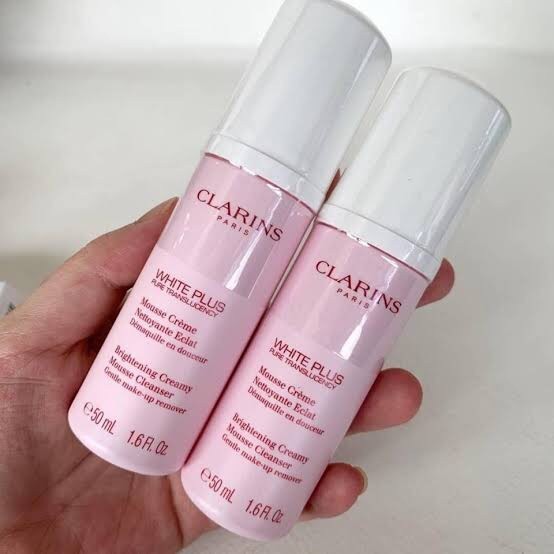 Clarins White Plus Brightening Creamy Mousse Cleanser 50 ml