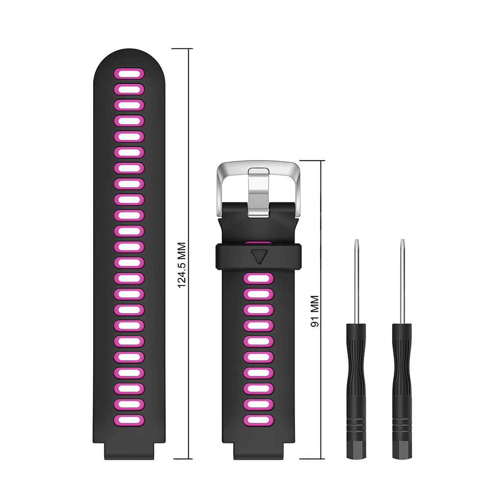 สายนาฬิกาข้อมือซิลิโคน Garmin Forerunner 235 220 230 620 630 735 XT