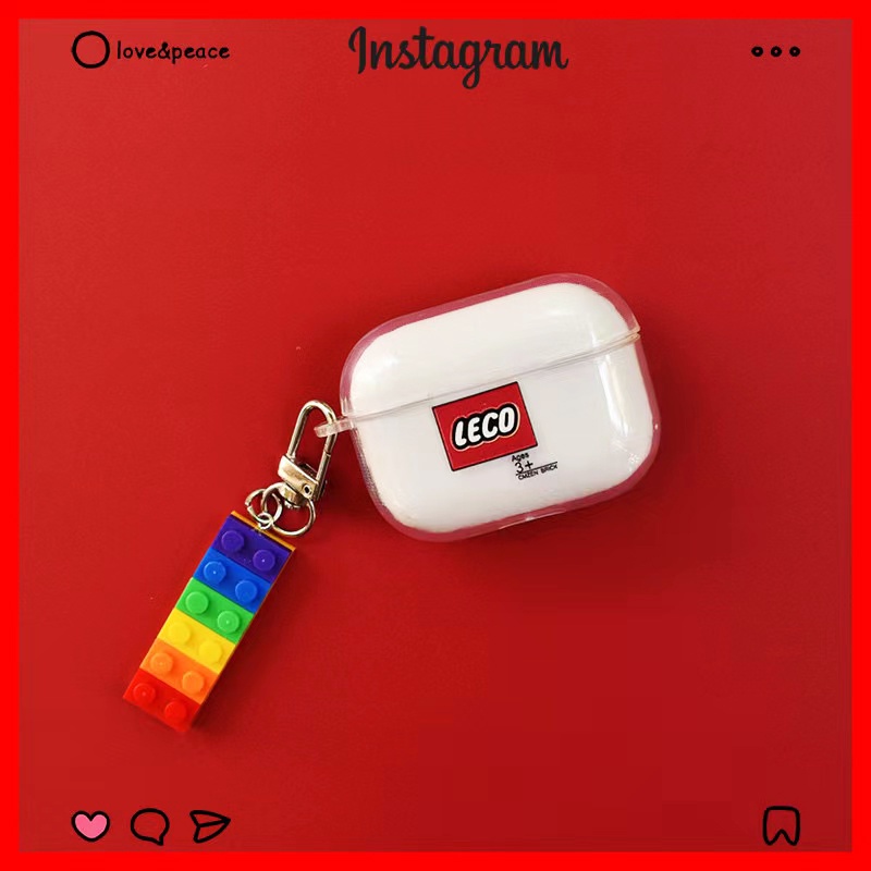 🚀จัดส่งภายใน24ชั่วโมง🚚เคส for Airpods 4 3 บล็อกเลโก้ แฟชั่น วัสดุ เคสซิลิโคน Case for Airpod pro4 Ai