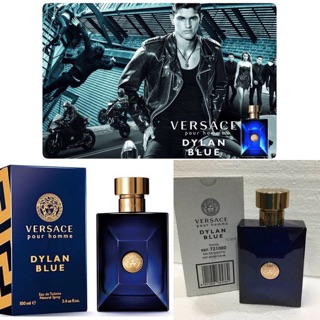 Versace dylan pour homme edt  กล่อง tester 100ml  ฝาครบ 1,990฿