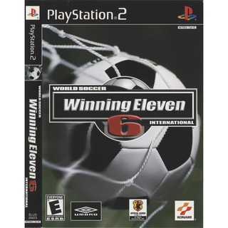 แผ่นเกมส์ World Soccer Winning Eleven 6 International PS2 Playstation2 คุณภาพสูง ราคาถูก