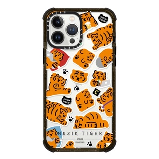 (พร้อมส่ง)13ProMax Casetify MUZIKTIGER Sticker Ultra Impact Case