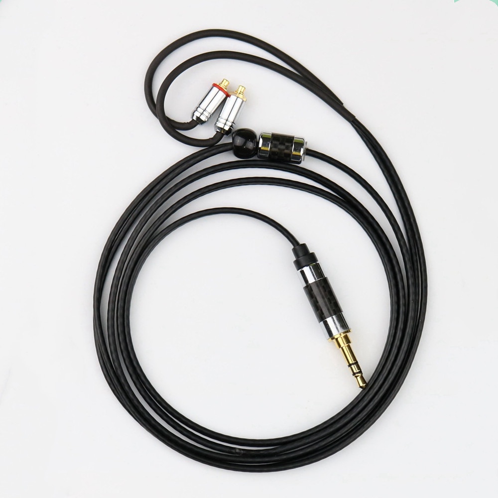 Fengru เงินชุบทองแดงหูฟังอัพเกรดสาย 2Pin 0.78 MMCX QDC KZ C Pin A2DC TFZ