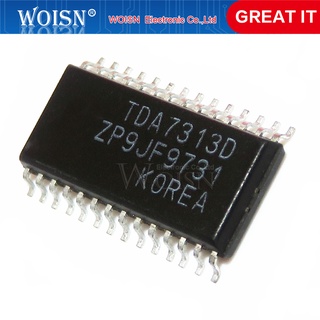 วงจรรวม SOP-28 TDA7313 TDA7313D TDA7313ND 100% 5 ชิ้นต่อล็อต