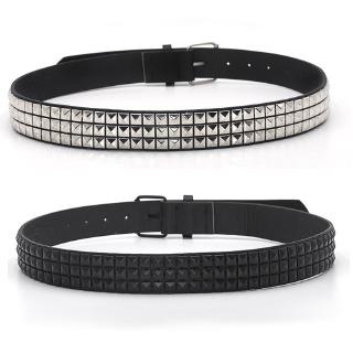 Fashion Rhinestone Rivet Belt Men&amp;Womens Studded Belt Punk with Pin Buckle