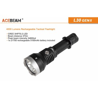 ไฟฉายแบรนด์Acebeam  รุ่นL30 GenII