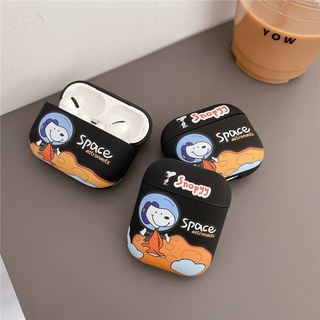 เคสแข็ง Airpods Pro2 Airpods Pro AirPods 3 gen3 AirPods 2 Fashion Cartoon Space สนูปปี้ Snoopy Protective Hard Case