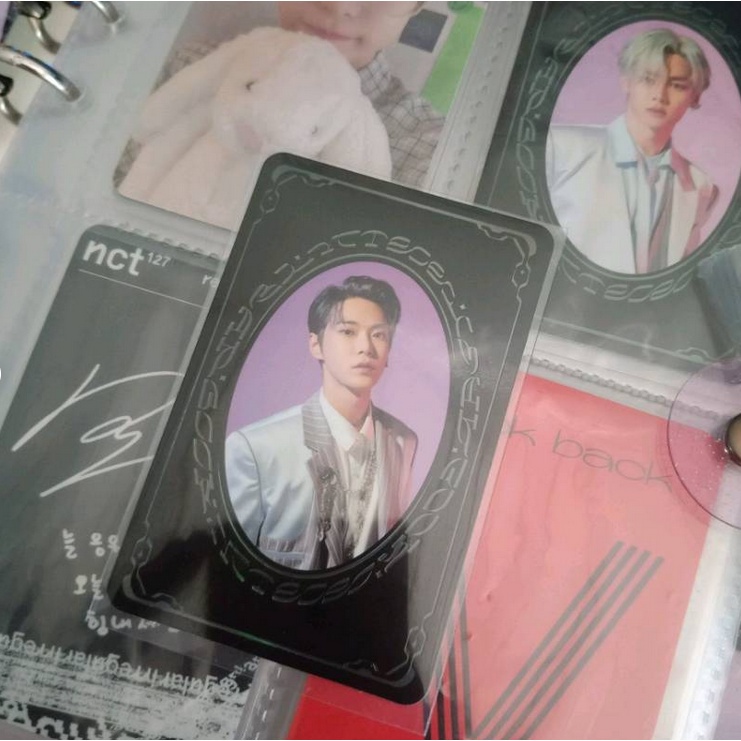 ซองใส่การ์ด โลโม่   การ์ดไอดอล เกาหลี  KPOP แบบซองใส  ขนาด 55x88 mm.