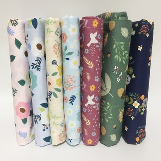 7pcs handmade DIY Patchwork ผ้า bundle 100% ผ้าฝ้ายพิมพ์ Twi…