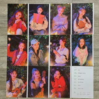 [แท้/แบ่งขาย] หน้าโฟโต้บุ๊ค LOONA 2020 Summer Package LOONA Island Q&amp;A Book Photobook Photo Book ยอจิน วีวี่ อีฟส์ ฮีจิน