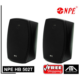 ตู้ลำโพง ลำโพงแขวน NPE HB-502 สีขาว SYSTEM 2 WAY ( 5 1/4" FULL RANGE ) FREQ 50Hz - 20KHz HANDLING POWER 140Wpeak 8OHM