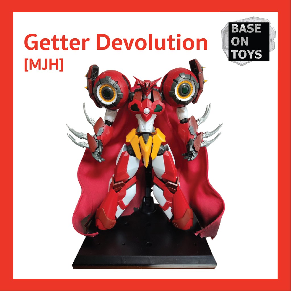 [โมจีน MJH] Getter Robo Devolution (มีฐาน ไม่มีดีคอล)