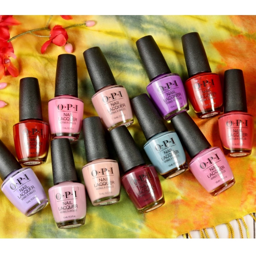 Opi น้ํายาทาเล็บ สียอดนิยม สําหรับตกแต่งเล็บ 15 มล.