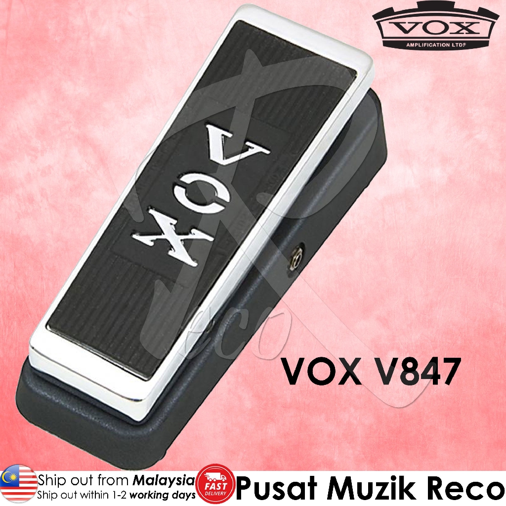 Vox V847-A Guitar Wah-Wah Effect Pedal
