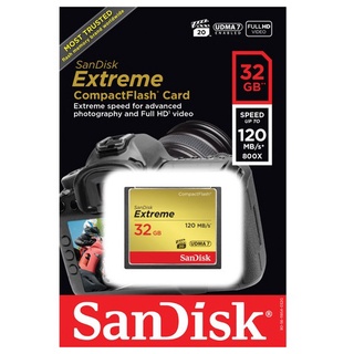 SanDisk 32GB Extreme Compact Flash 120MB/s