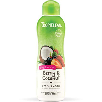 tropiclean berry coconut shampoo