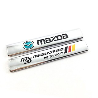 สติกเกอร์โลโก้รถยนต์สำหรับ Mazda