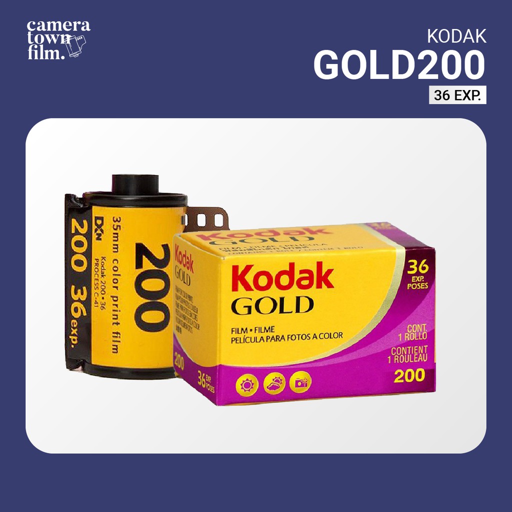 ฟิล์มถ่ายรูป KODAK GOLD 200 36EXP Film - cameratownfilm - ThaiPick