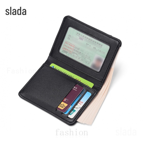 [พร้อมส่ง] Slardar กระเป๋าสตางค์ใบสั้น แนวตั้ง บางพิเศษ จุของได้เยอะ ขนาดเล็ก ใส่บัตรได้ สําหรับผู้ชาย และผู้หญิง นักเรียน