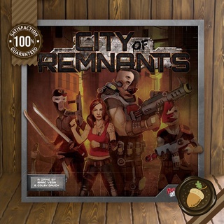 City of Remnants บอร์ดเกม คู่มือภาษาอังกฤษ (Boardgame บอร์ดเกม การ์ดเกม เกม)