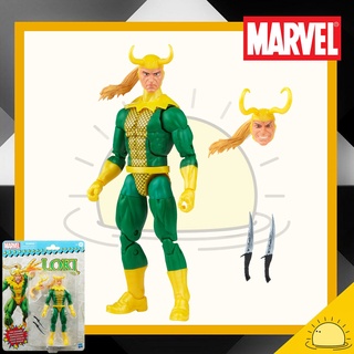 Marvel Legends 6 Inch Retro Action Figure Exclusive - LOKI