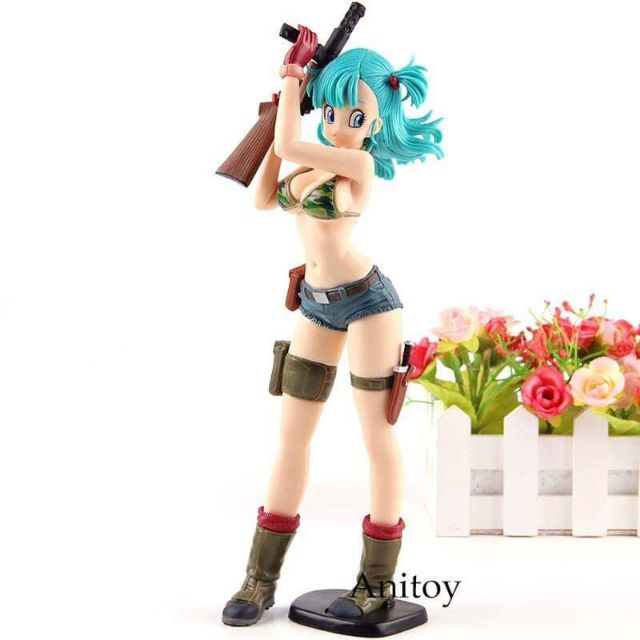 Dragonball Glitter Glamours Dragon Ball Bulma Figure Action Pvc Collection Model Toys Shopee 