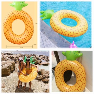 🍍HUGE SIZE INFLATABLE PINEAPPLE🍍 ห่วงยาง ไซส์ใหญ่ รูปสัปปะรด