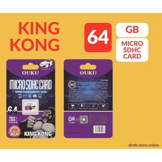 เมมโมรี่การ์ด MicroSDHC card Memory OUKU Card10 2GB/64GB