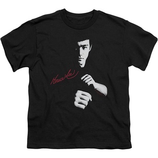 เสื้อยืดผ้าฝ้ายพรีเมี่ยม เสื้อยืด พิมพ์ลาย Bruce Lee Awaits สําหรับผู้ใหญ่