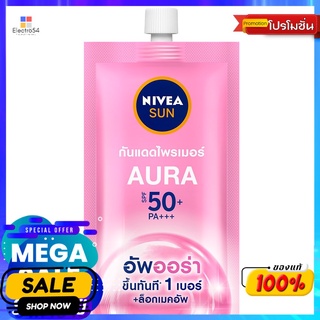 นีเวียซันเฟส อินสแทนท์ ออร่า SPF50 7มลผลิตภัณฑ์ดูแลผิวหน้าNIVEA SUN FACE INSTANT AURA SPF50 7ML