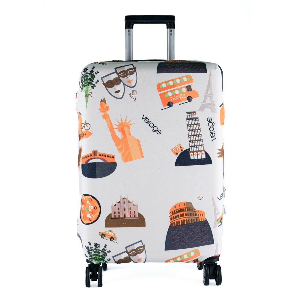 Verage ผ้าคลุมกระเป๋าเดินทาง ลายอิงแลนด์ VG5297K WH