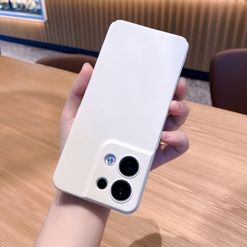 Oppo Reno 8 Reno8 Pro 5G เคสแข็ง PC ด้านหลังทราย บาง เคสโทรศัพท์ - รูปที่ 6