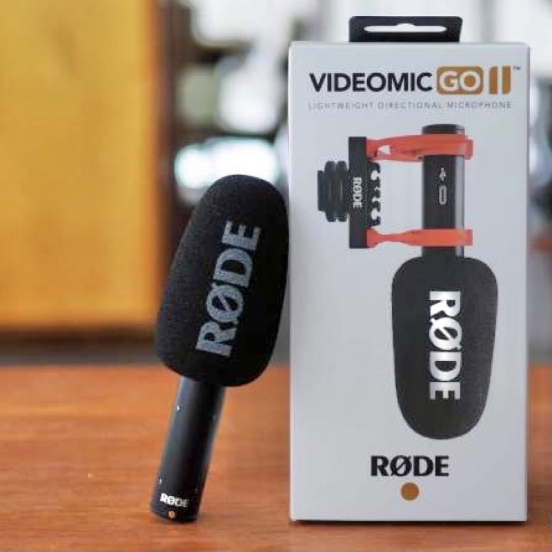 RODE Videomic GO II Microphone ไมโครโฟน Vlogger Voiceover Podcaster