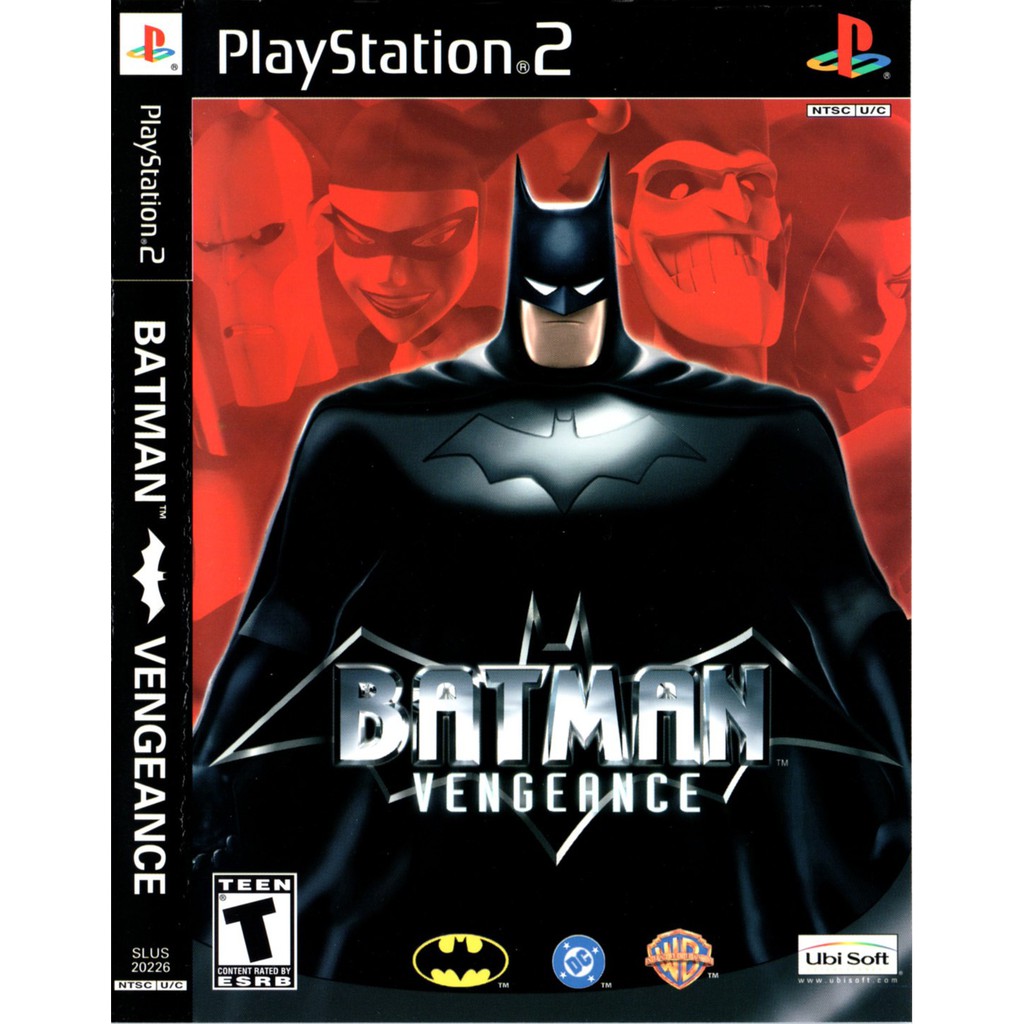 แผ่นเกมส์ Batman Vangeance PS2 Playstation2 คุณภาพสูง ราคาถูก