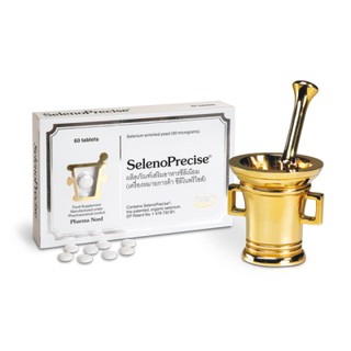 PHARMA NORD SELENOPRECISE ไบโอ-ซิลิเนียม ซีลีเนียมยีสต์ฟาร์มา นอร์ด 60 เม็ด